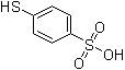 structure of CAS# 7134-41-0, 4-Mercaptobenzenesulfonic acid;NSC 127168; p-Mercaptobenzenesulfonic acid