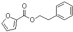 结构式 CAS# 7149-32-8, 2-苯基乙基糠酸酯
