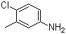 4-Chloro-3-methylaniline molecular structure (CAS 7149-75-9)