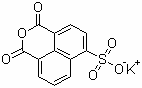 结构式 CAS# 71501-16-1, 4-磺酸钾-1,8-萘酐