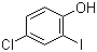 structure of CAS# 71643-66-8, 4-Chloro-2-iodophenol