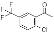 1-[2-Chloro-5-(trifluoromethyl)phenyl]ethanone molecular structure (CAS 71648-45-8)