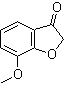 结构式 CAS# 7169-37-1, 7-甲氧基苯并呋喃-3-酮