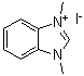 结构式 CAS# 7181-87-5, N,N'-二甲基苯并咪唑鎓碘化物