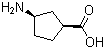 structure of CAS# 71830-07-4, (1S,3R)-3-Aminocyclopentanecarboxylic acid