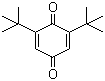 structure of CAS# 719-22-2, 2,6-Di-tert-butyl-p-benzoquinone;2,6-Di(tert-butyl)benzo-1,4-quinone