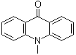 structure of CAS# 719-54-0, N-Methylacridone;10-Methylacridone; 9,10-Dihydro-9-methyl-10-acridinone; N-Methyl-9-acridone; NSC 1189; NSC 54142