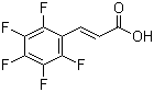 2,3,4,5,6-Pentafluorocinnamic acid molecular structure (CAS 719-60-8)