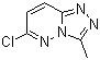6-Chloro-3-methyl[1,2,4]triazolo[4,3-b]pyridazine molecular structure (CAS 7197-01-5)