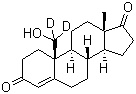 19-羟基雄烯二酮-19-D2分子结构 (CAS 71995-64-7)