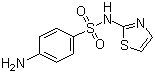 磺胺噻唑分子结构 (CAS 72-14-0)
