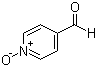 结构式 CAS# 7216-42-4, 4-吡啶甲醛 N-氧化物