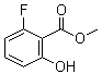 structure of CAS# 72373-81-0, 2-Fluoro-6-hydroxybenzoic acid methyl ester;Methyl 2-fluoro-6-hydroxybenzoate; Methyl 6-fluorosalicylate