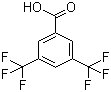 structure of CAS# 725-89-3, 3,5-Bis(trifluoromethyl)benzoic acid;3,5-Di(trifluoromethyl)benzoic acid