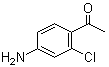 结构式 CAS# 72531-23-8, 1-(4-氨基-2-氯苯基)乙酮