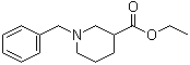 structure of CAS# 72551-53-2, 1-Benzylpiperidine-3-carboxylic acid ethyl ester;Ethyl 1-(Phenylmethyl)-3-piperidinecarboxylate; Ethyl 1-benzyl-3-piperidinecarboxylate