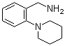 structure of CAS# 72752-54-6, 2-(1-Piperidinyl)benzenemethanamine;1-[2-(Aminomethyl)phenyl]piperidine; 2-Piperidinobenzylamine; [2-(Piperidin-1-yl)benzyl]amine