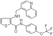 OSI 930 molecular structure (CAS 728033-96-3)