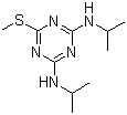 结构式 CAS# 7287-19-6, 扑草净; 扑草津; 4,6-双异丙胺基-2-甲硫基-1,3,5-三嗪