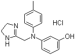 盐酸酚妥拉明分子结构 (CAS 73-05-2)