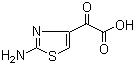 structure of CAS# 73150-67-1, 2-(2-Aminothiazol-4-yl)glyoxylic acid