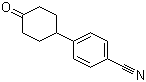 结构式 CAS# 73204-07-6, 4-(4'-苯腈)环己酮; 4-氰基苯基环己酮; 对氰基苯基环己酮