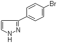 结构式 CAS# 73387-46-9, 3-(4-溴苯基)-1H-吡唑
