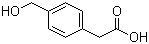 4-(羟基甲基)苯乙酸分子结构 (CAS 73401-74-8)