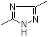 structure of CAS# 7343-34-2, 3,5-Dimethyl-1H-1,2,4-triazole