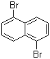 结构式 CAS# 7351-74-8, 1,5-二溴萘