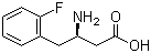 structure of CAS# 735256-11-8, (R)-3-Amino-4-(2-fluorophenyl)butyric acid