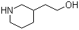 3-Piperidineethanol molecular structure (CAS 73579-06-3)