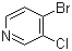 结构式 CAS# 73583-41-2, 3-氯-4-溴吡啶