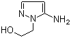 5-Amino-1-(2-hydroxyethyl)pyrazole molecular structure (CAS 73616-27-0)