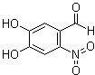 structure of CAS# 73635-75-3, 2-Nitro-4,5-dihydroxybenzaldehyde;4,5-Dihydroxy-2-nitrobenzaldehyde