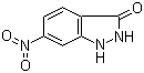 6-硝基-3-吲唑啉酮分子结构 (CAS 7364-33-2)