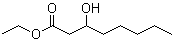 3-羟基辛酸乙酯分子结构 (CAS 7367-90-0)