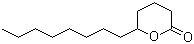 structure of CAS# 7370-92-5, Tetrahydro-6-octyl-2H-pyran-2-one;delta-Tridecanolactone