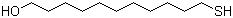 11-Mercapto-1-undecanol molecular structure (CAS 73768-94-2)
