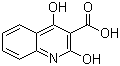 structure of CAS# 73776-24-6, 2,4-Dihydroxy-3-quinolinecarboxylic acid;1,2-Dihydro-4-hydroxy-2-oxo-3-quinolinecarboxylic acid