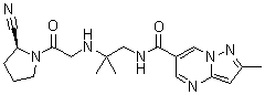 Anagliptin molecular structure (CAS 739366-20-2)