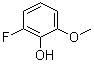 结构式 CAS# 73943-41-6, 2-氟-6-甲氧基苯酚
