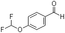结构式 CAS# 73960-07-3, 4-(二氟甲氧基)苯甲醛