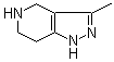 structure of CAS# 740061-36-3, 3-Methyl-4,5,6,7-tetrahydro-1H-pyrazolo[4,3-c]pyridine