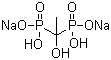 structure of CAS# 7414-83-7, Etidronate disodium;Didronel; Sodium etidronate; Etidronate disodium; Etidronic acid disodium salt; HEDP disodium salt; (1-Hydroxyethane-1,1-diyl)diphosphonic acid disodium salt