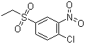 2-硝基-4-乙砜基氯苯分子结构 (CAS 74159-80-1)