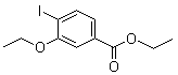 structure of CAS# 741699-04-7, 3-Ethoxy-4-iodobenzoic acid ethyl ester