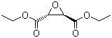 结构式 CAS# 74243-85-9, 2,3-环氧琥珀酸 (2R,3R)-二乙酯