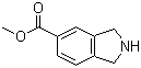 structure of CAS# 742666-57-5, Methyl 2,3-dihydro-1H-isoindole-5-carboxylate;2,3-Dihydro-1H-isoindole-5-carboxylic acid methyl ester