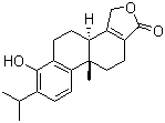 structure of CAS# 74285-86-2, Triptophenolide;(+)-Triptophenolide; Hypolide; (3bR,9bS)-3b,4,5,9b,10,11-Hexahydro-6-hydroxy-9b-methyl-7-(1-methylethyl)phenanthro[1,2-c]furan-1(3H)-one